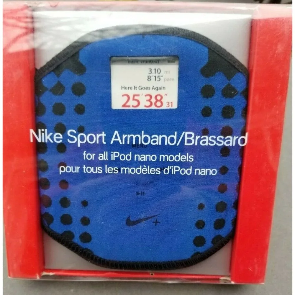 Nike Sport Armband Brassard Apple iPod Nano Sensor Reciever Run